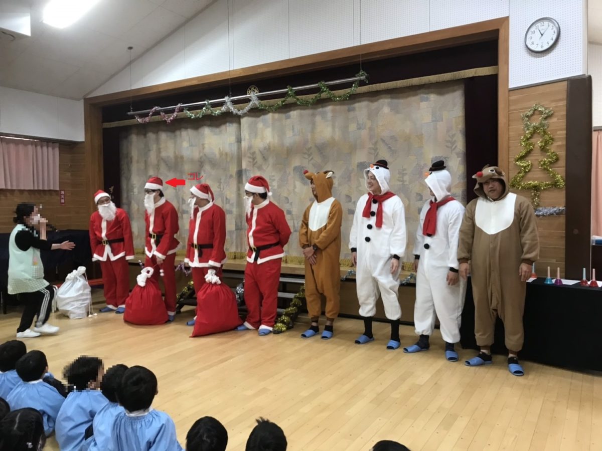 大治町商工会のクリスマスイベントに参加しました