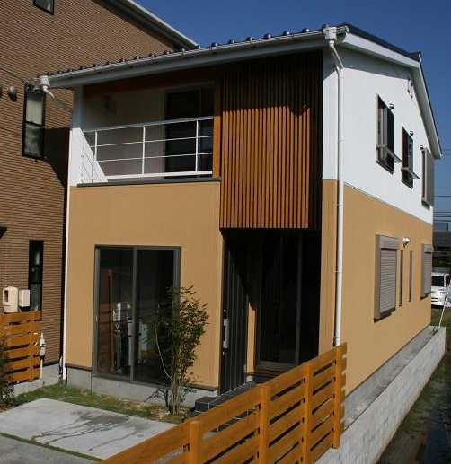 狭小地を感じさせない空間を有活用した自然素材住宅 狭小地を感じさせない空間を有活用した自然素材住宅