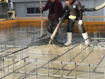 大治西條Ⅵ A区画　基礎工事が始まりました！