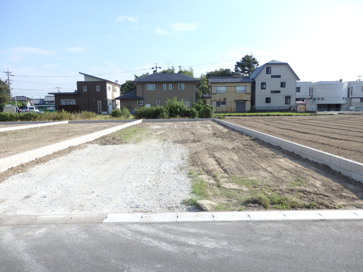 大治町宅地分譲　造成工事完了しました！