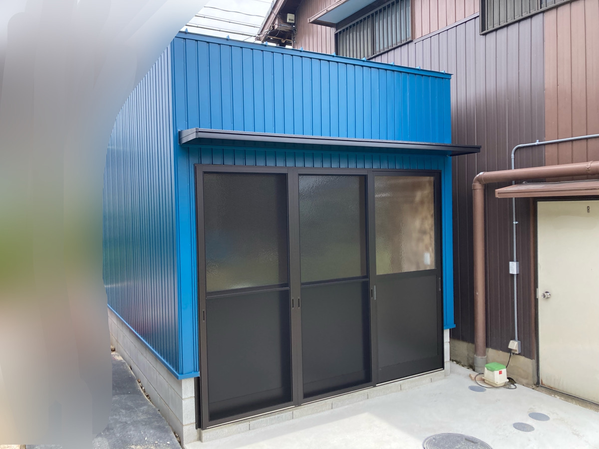 木造の小規模ガレージ建築工事を行いました！